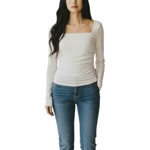 Intimately Free People Wind Down Shirt Womens Sz Large Balletcore Soft Girl